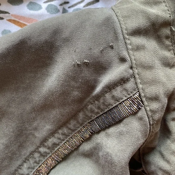 FREE People Women's Moss Off Campus Button Down Shirt Small - Picture 10 of 10